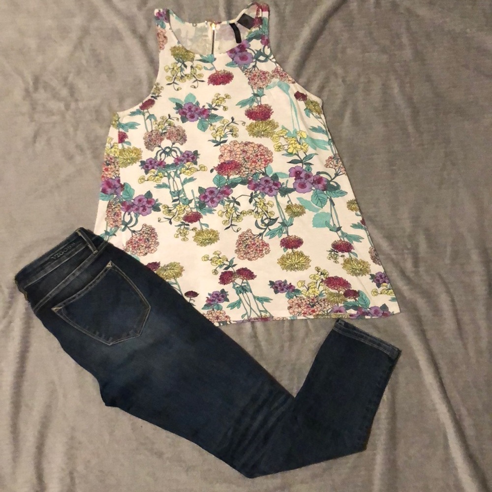 Bisou Bisou Floral Tank